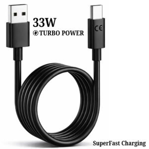 Sulania Orignal 33W USB Type A To Type C TurboPower Datacable