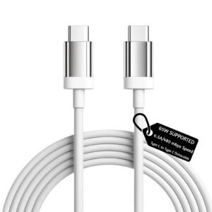 Sulania 65W 1 Meter USB Type C To Type C SuperVooc Datacable