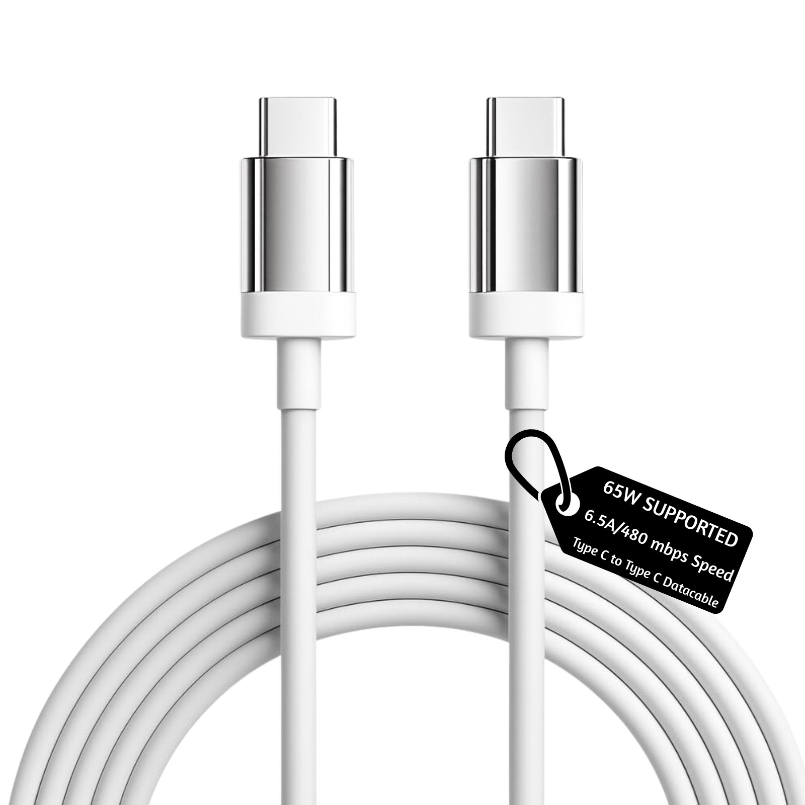 Sulania 65W 1 Meter USB Type C To Type C SuperVooc Datacable