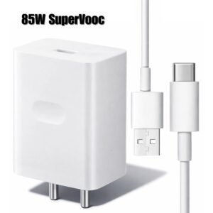 Sulania 85W SuperVooc Charger With USB Type A to Type C Datacable