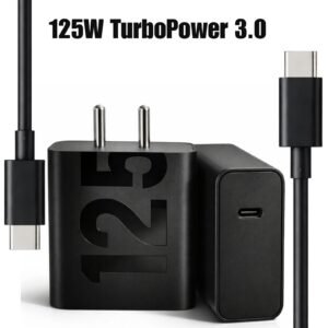Sulania 125W Turbo Charger With Type C to Type C Datacable