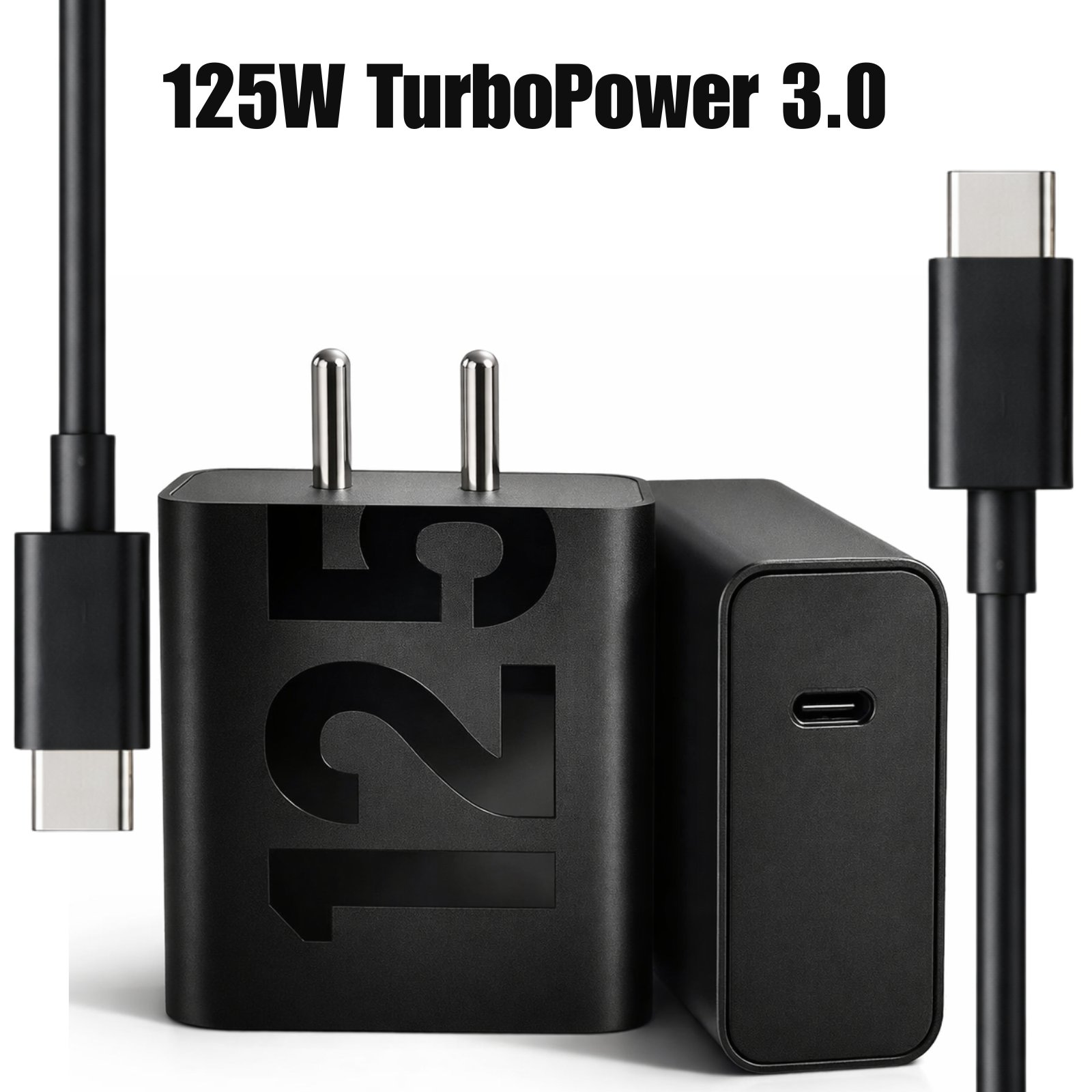 Sulania 125W Turbo Charger With Type C to Type C Datacable
