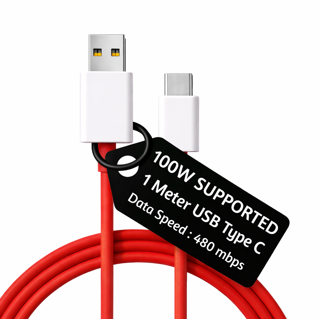 Sulania 100W 1 Meter USB Type A To Type C SuperVooc Datacable