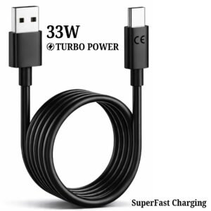 Sulania 33W USB Type A To Type C TurboPower Datacable