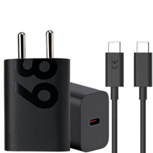 Sulania 68W Turbo Charger With Type C to Type C Datacable