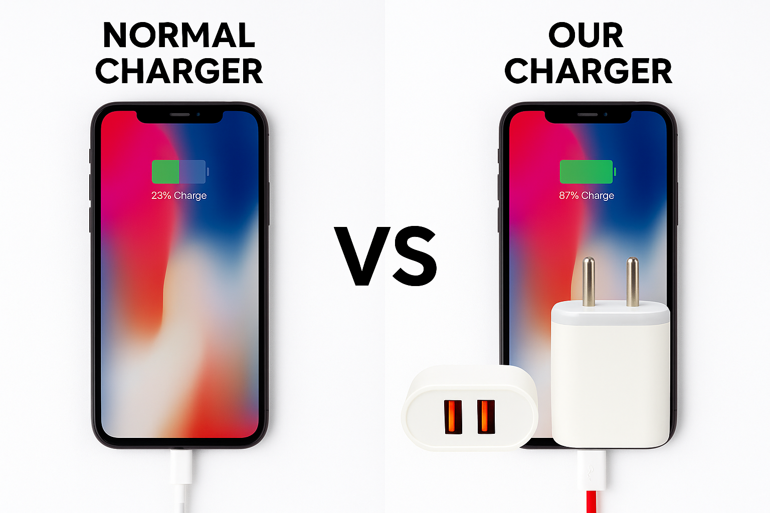 Sulania 12W Charger With Micro USB Datacable - Image 2