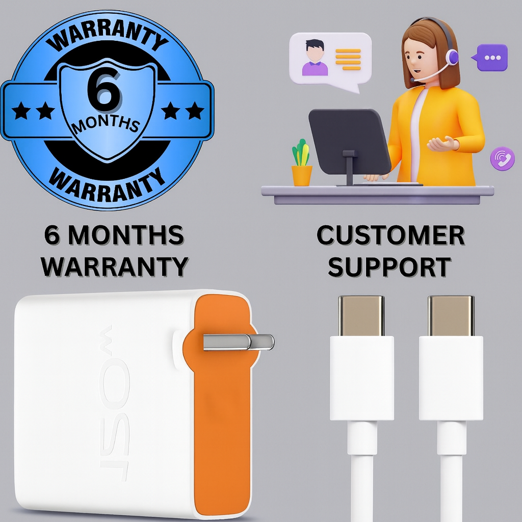 Sulania 120W Flash Charger With USB Type C to Type C Datacable - Image 3