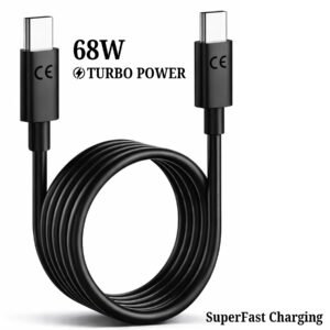 Sulania 68W 1 Meter USB Type C To Type C TurboPower Datacable